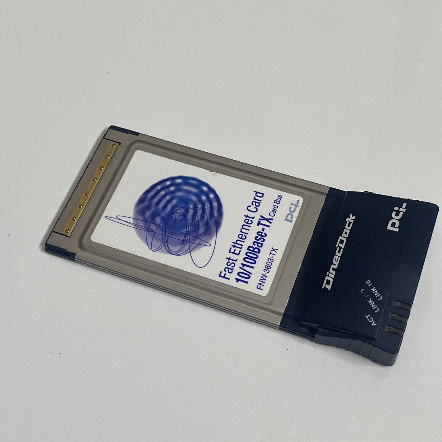 Fast Ethernet Card 10/100Base-TX Card Bus FNW-3603-TX PCMCIA