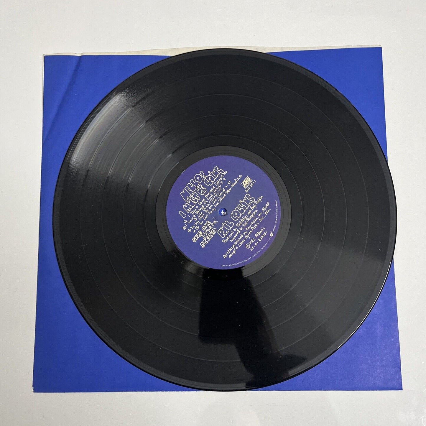 Phil Collins – Hello, I Must Be Going LP 1982 Vinyl Record 80035-1