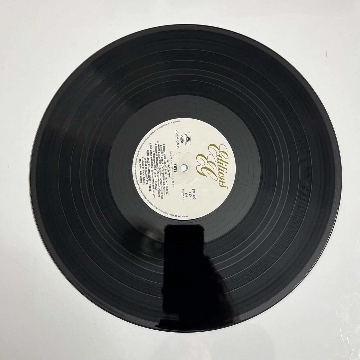 Arto Lindsay / Ambitious Lovers – Envy LP 1984 Vinyl Record with Obi 28MM 0406