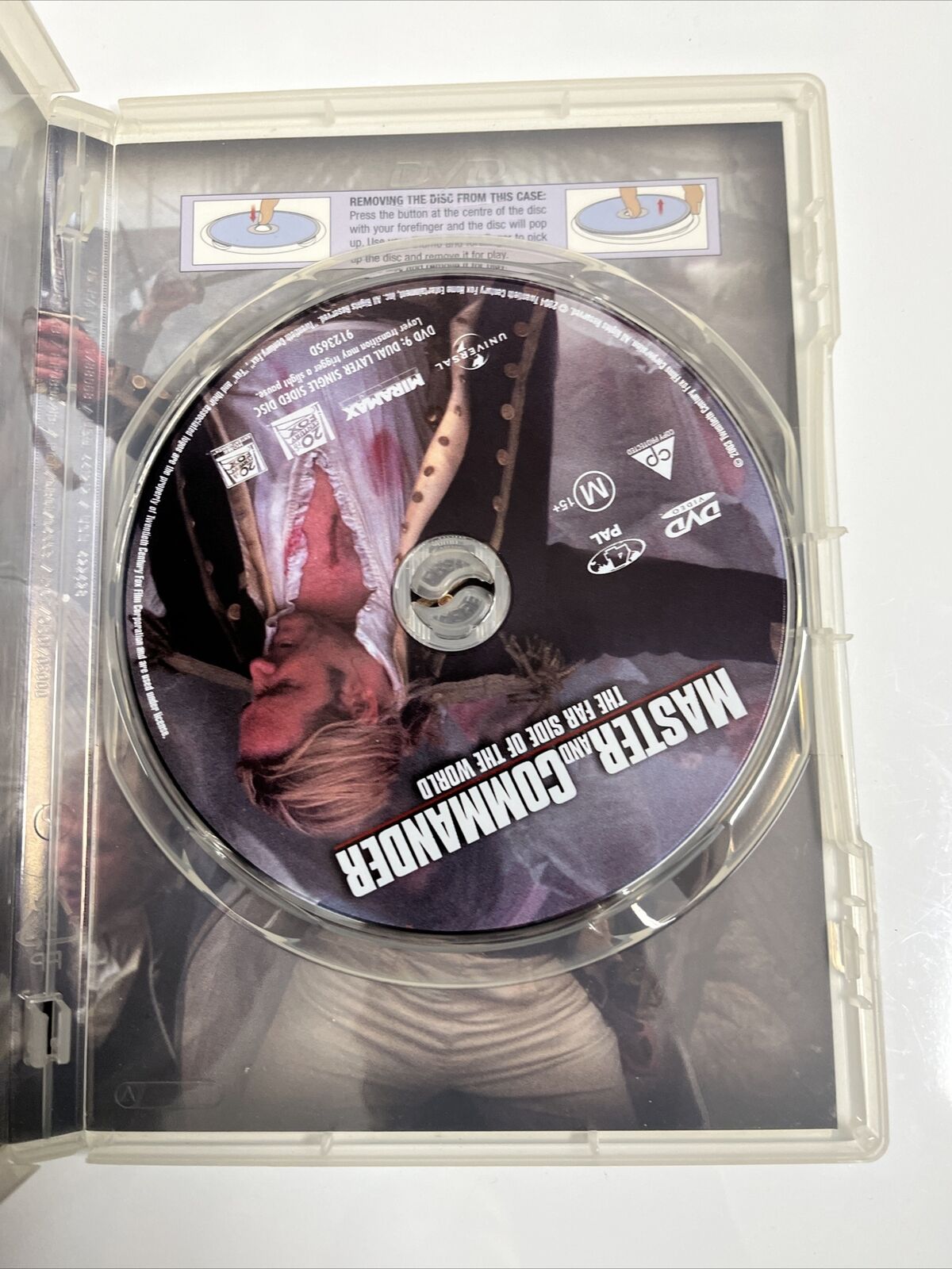 Master And Commander - The Far Side Of The World (DVD, 2003) Russell Crowe