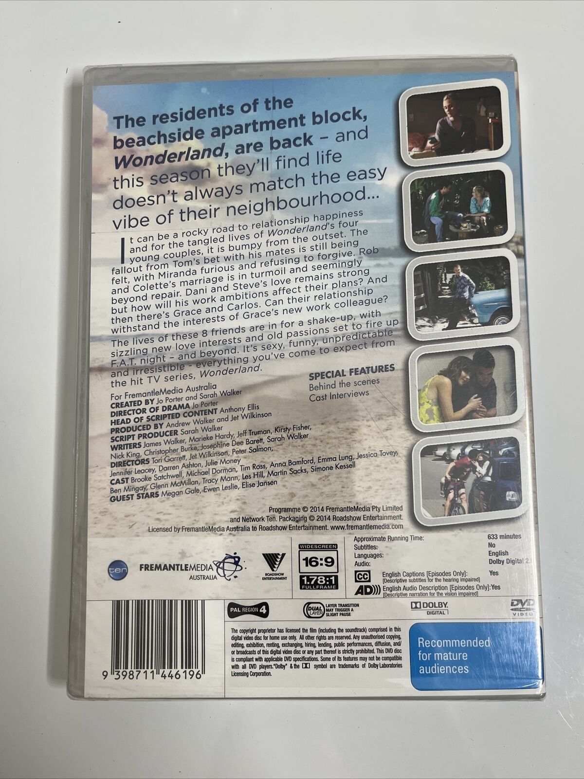 *New Sealed* Wonderland - Season 2 (DVD, 2014) Region 4