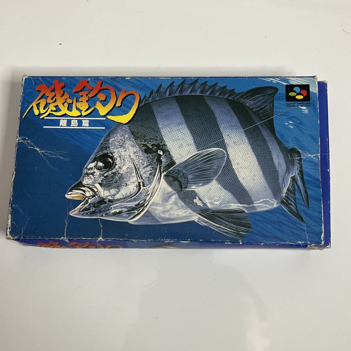 Iso Tsuri Ritou Hen Fishing - Nintendo Super Famicom SNES NTSC-J JAPAN Complete