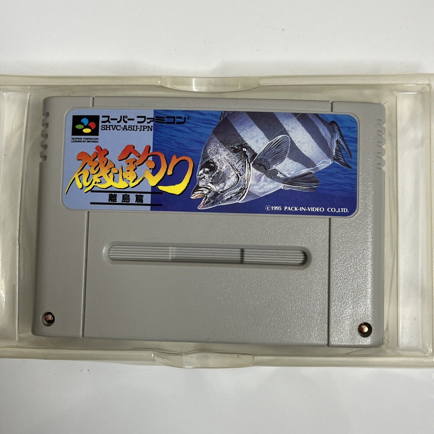 Iso Tsuri Ritou Hen Fishing - Nintendo Super Famicom SNES NTSC-J JAPAN Complete