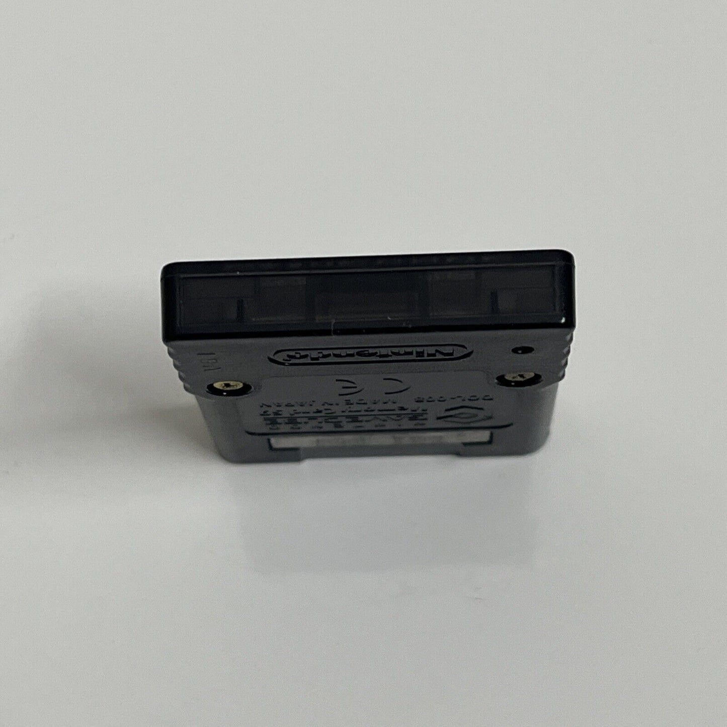 Official Nintendo GameCube Memory Card 59 Blocks Clear Black Transparent DOL-008