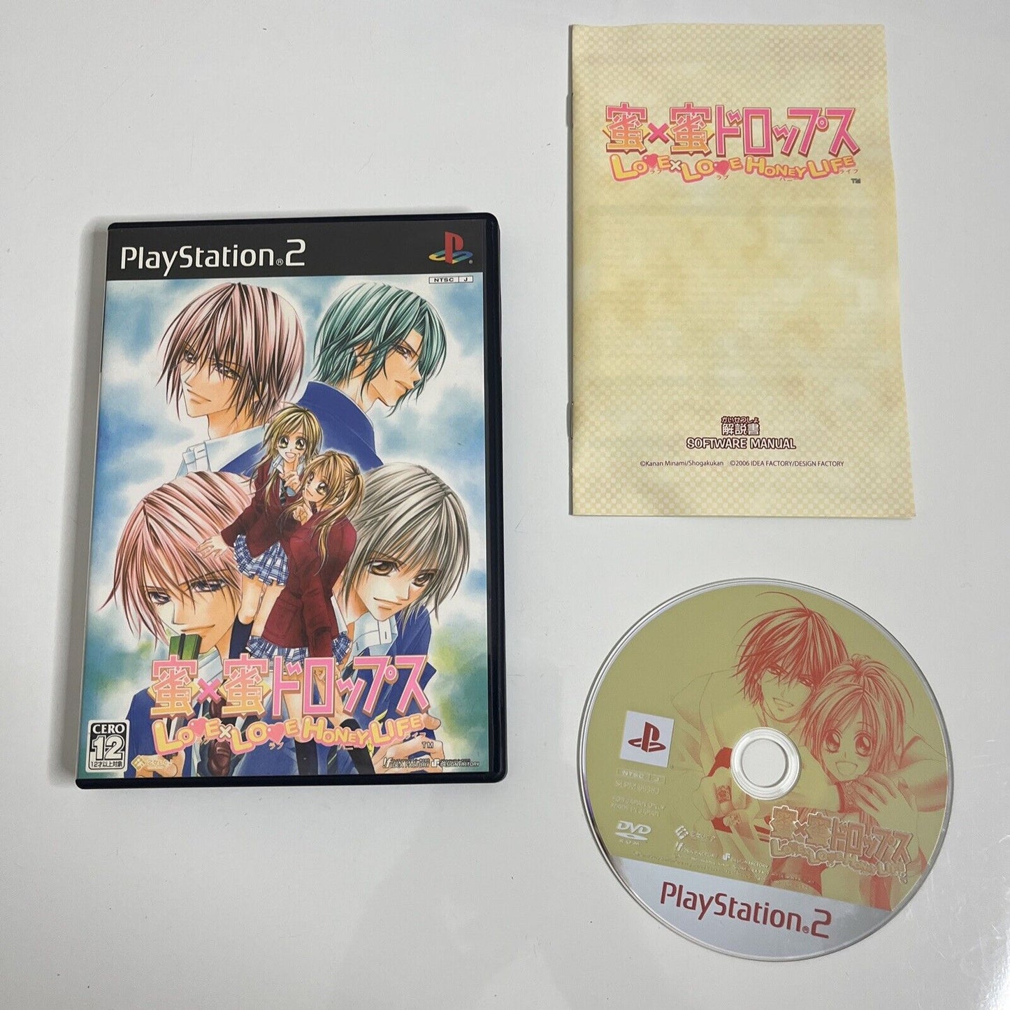 Mitsu x Mitsu Drops Love x Love Honey Life Sony PlayStation PS2 NTSC-J JAPAN