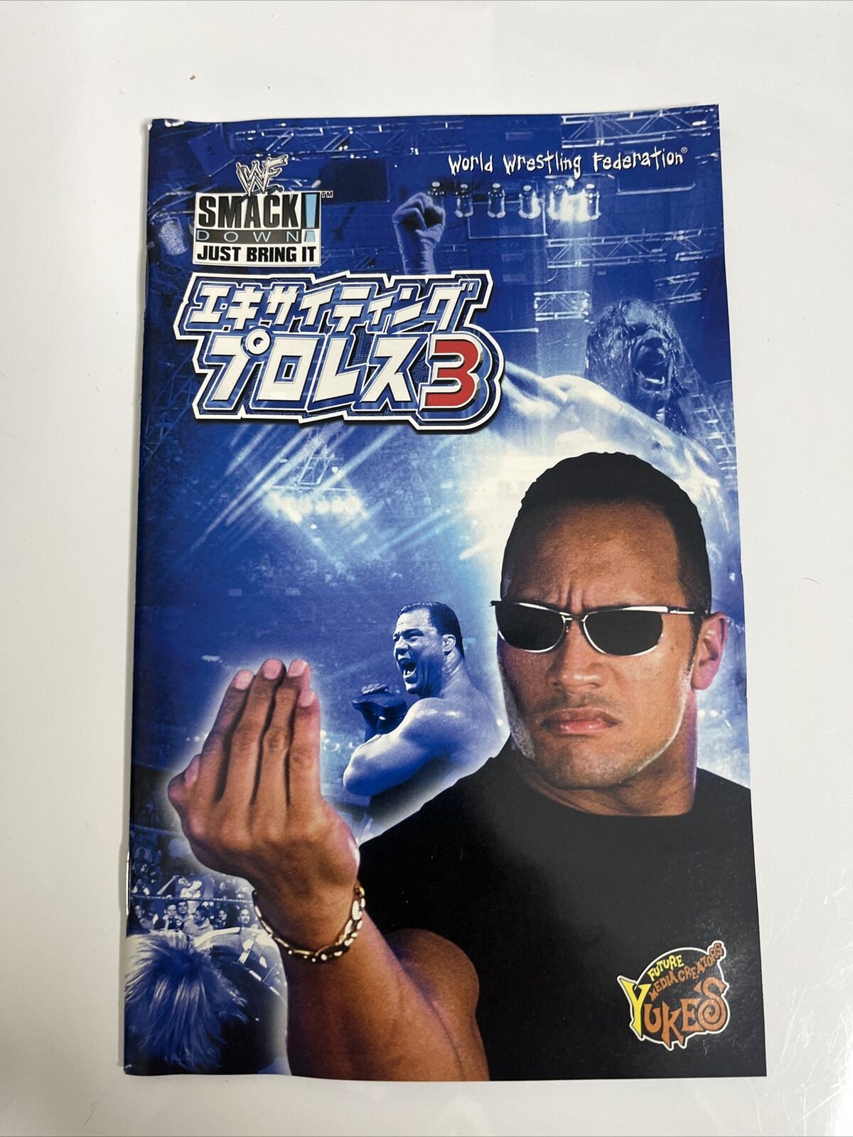 WWE Exciting Pro Wrestling 3 Sony PlayStation PS2 NTSC-J JAPAN Game Complete
