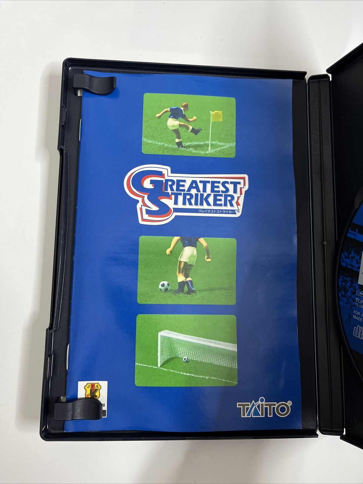 Greatest Striker Sony PlayStation PS2 NTSC-J JAPAN Football Soccer Game Complete