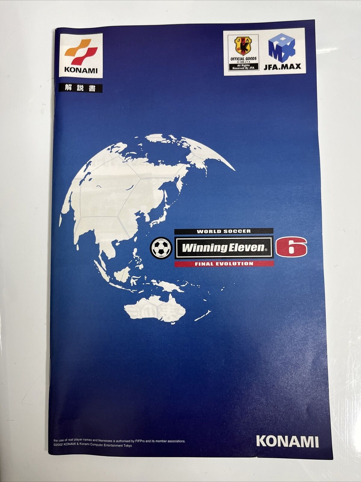 Winning Eleven 6 Final Evolution Sony PlayStation PS2 NTSC-J JAPAN Game Complete