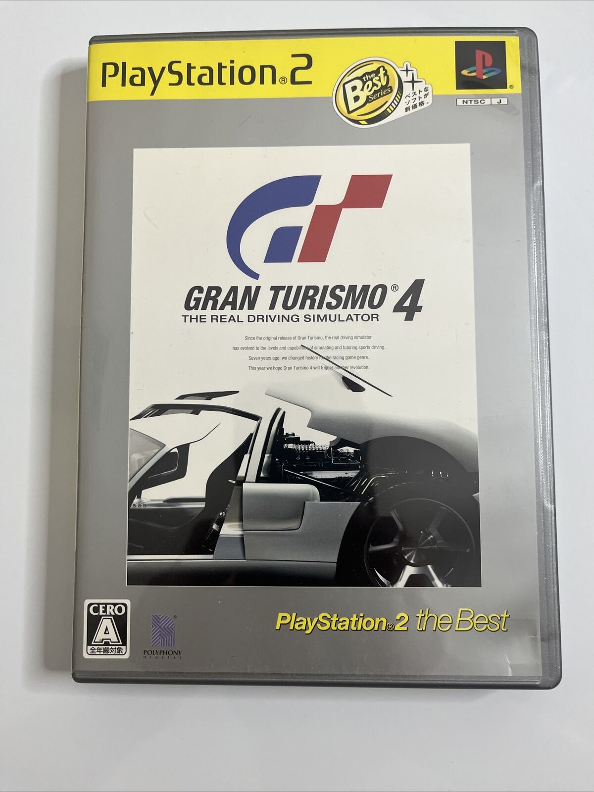 Gran Turismo 4 Sony PlayStation PS2 NTSC-J JAPAN Game Complete