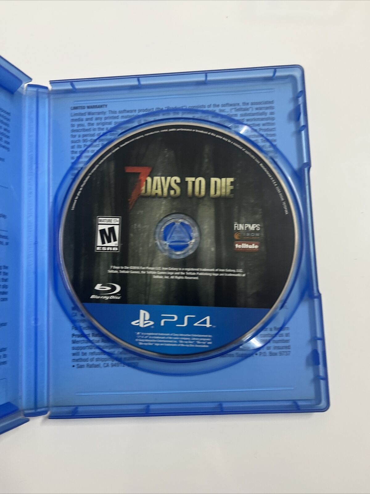 7 Days To Die Sony PlayStation PS4 Game