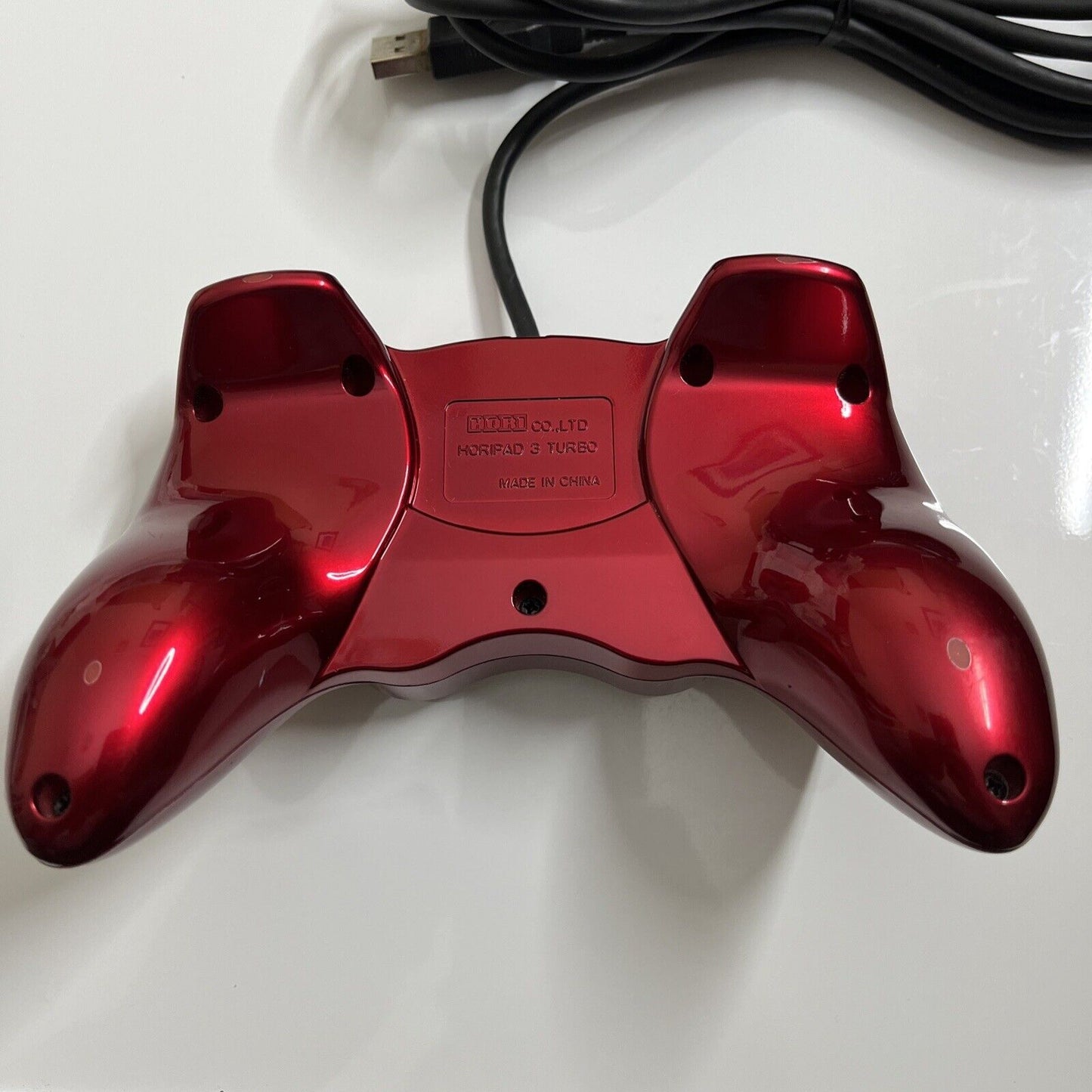 Hori Sony PlayStation Horipad 3 with Turbo Function PS3 Controller Maroon Red