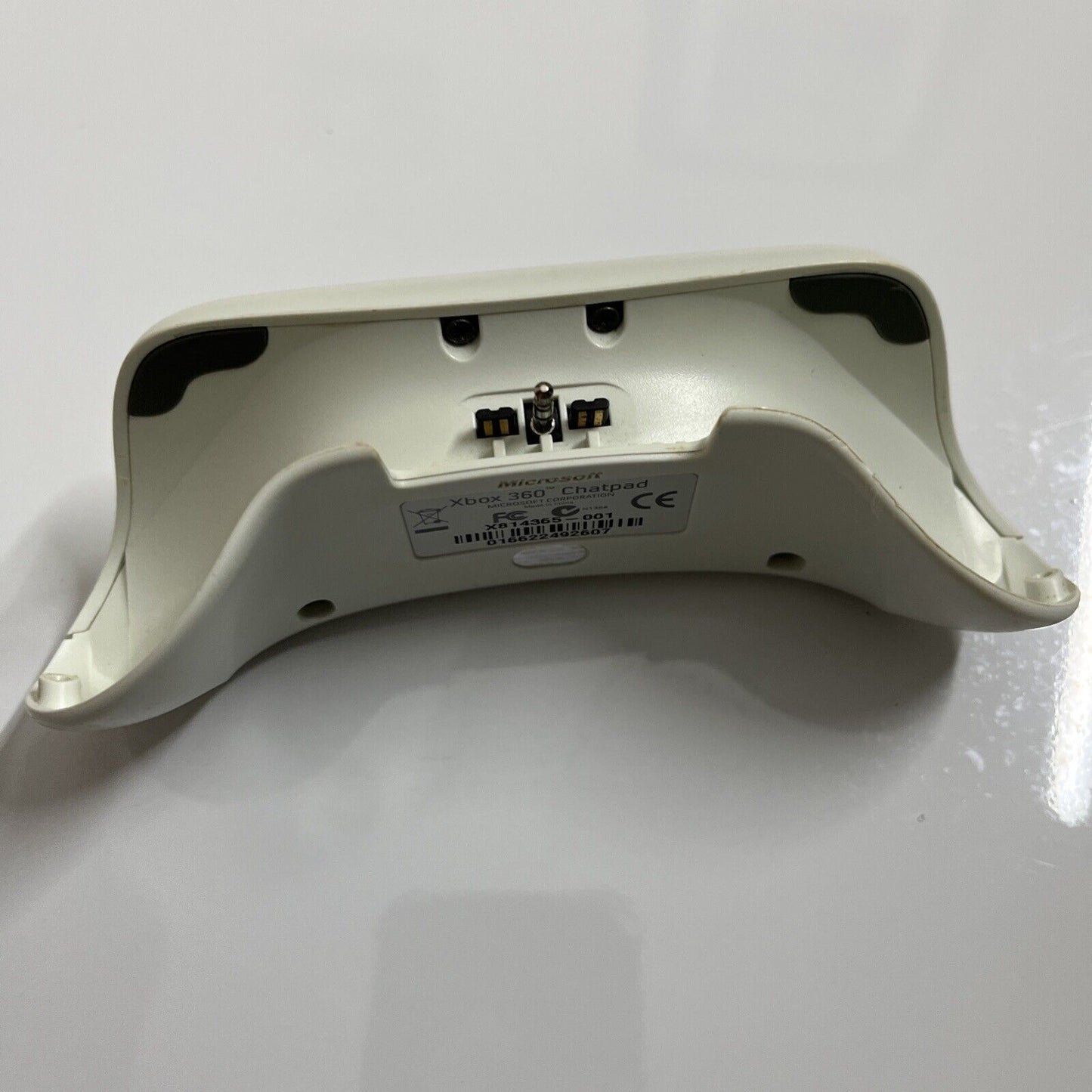 Genuine Official Microsoft Xbox 360 White Wireless Controller & Chatpad