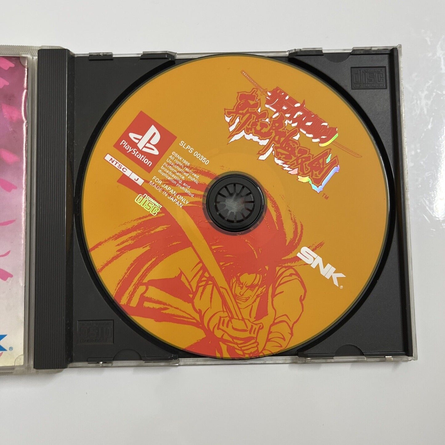Samurai Spirits 3 Showdown Sony PlayStation PS1 NTSC-J JAPAN SNK Fighting Game