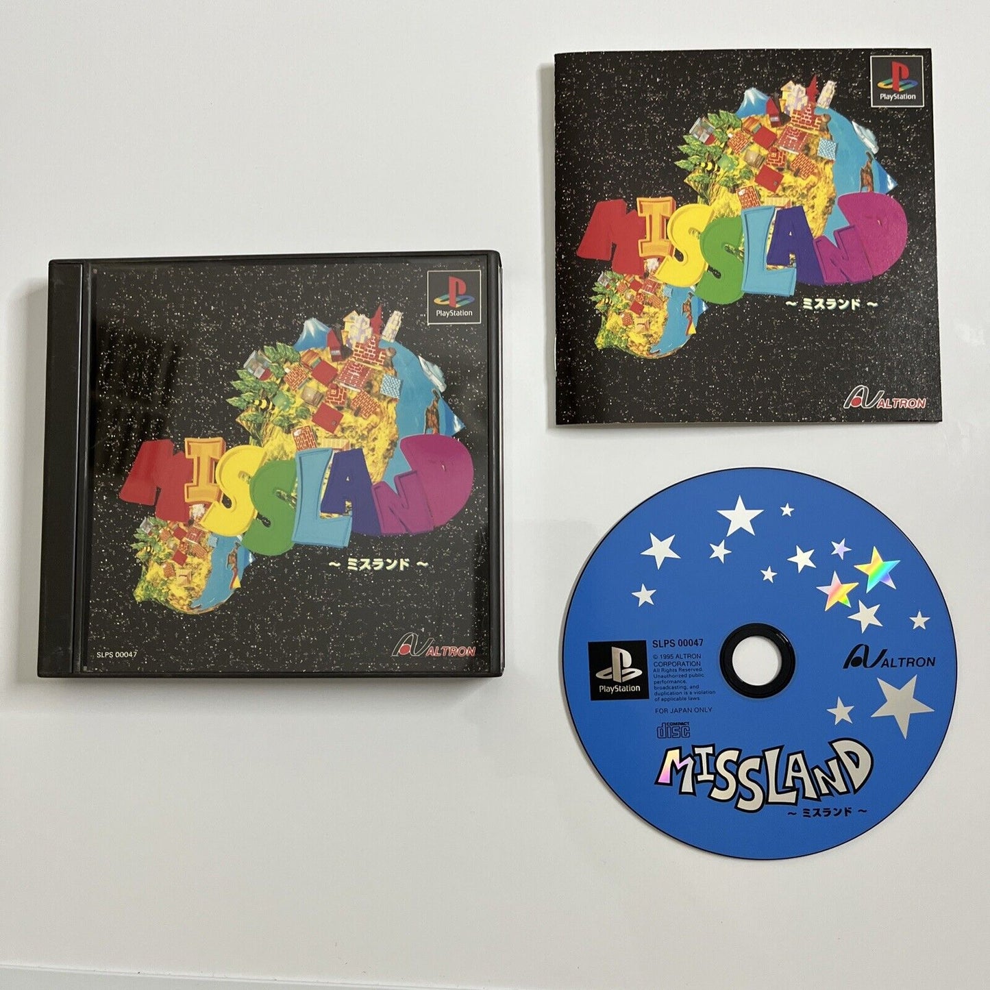 Missland Miss Land Sony PlayStation PS1 NTSC-J JAPAN Puzzle 1995 Game