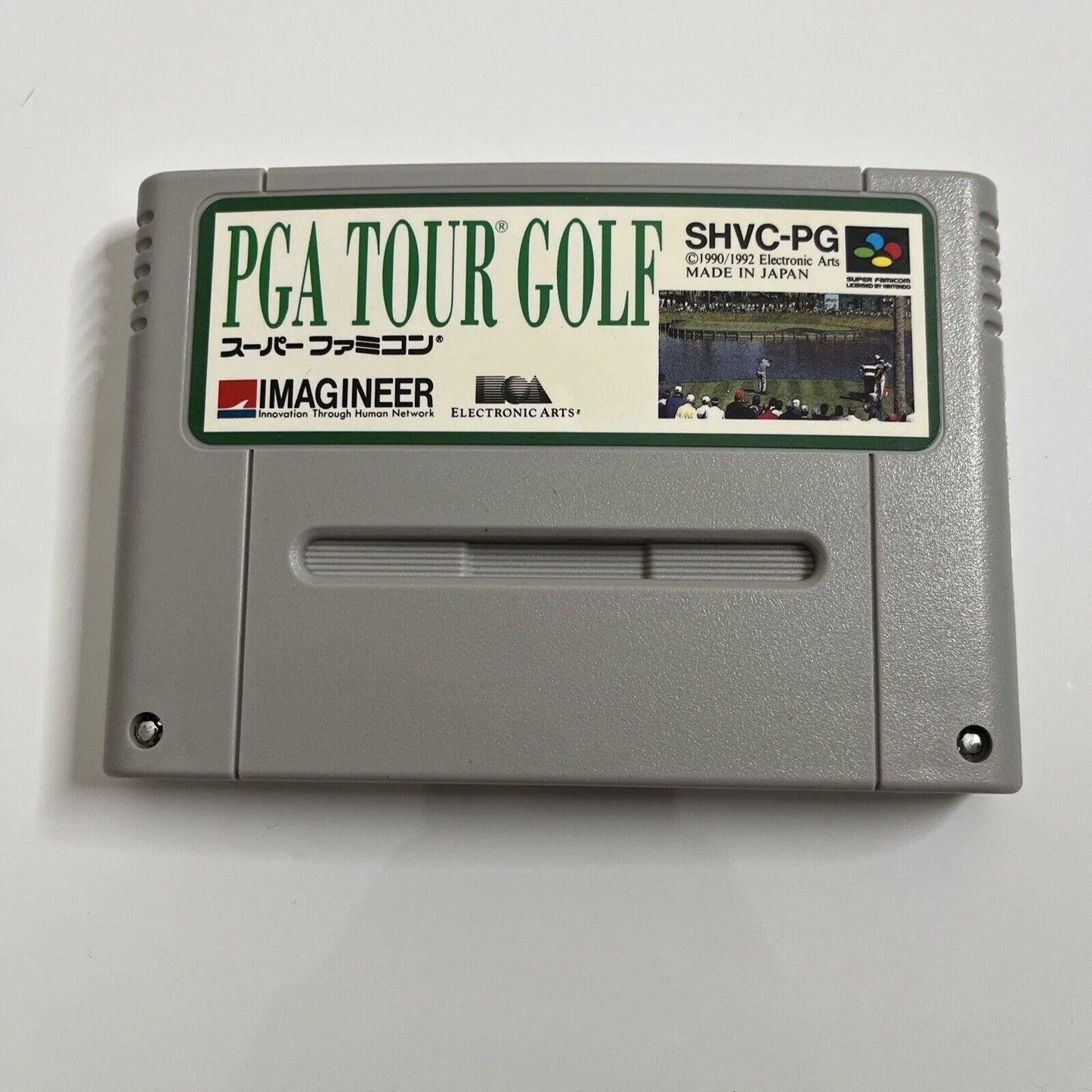 PGA Tour Golf Nintendo Super Famicom SNES NTSC-J JAPAN 1992 Game