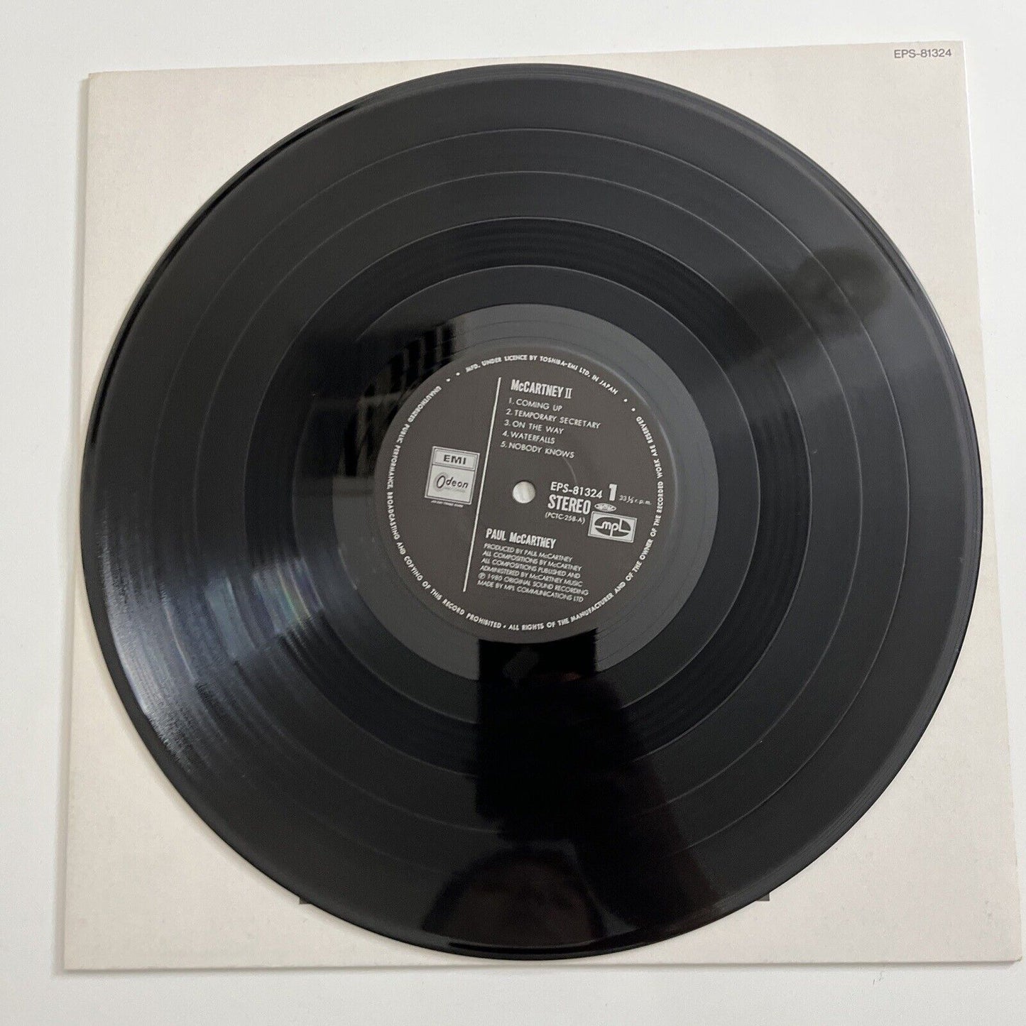Paul McCartney - McCartney II LP Vinyl Record 1980 Gatefold EPS-81324