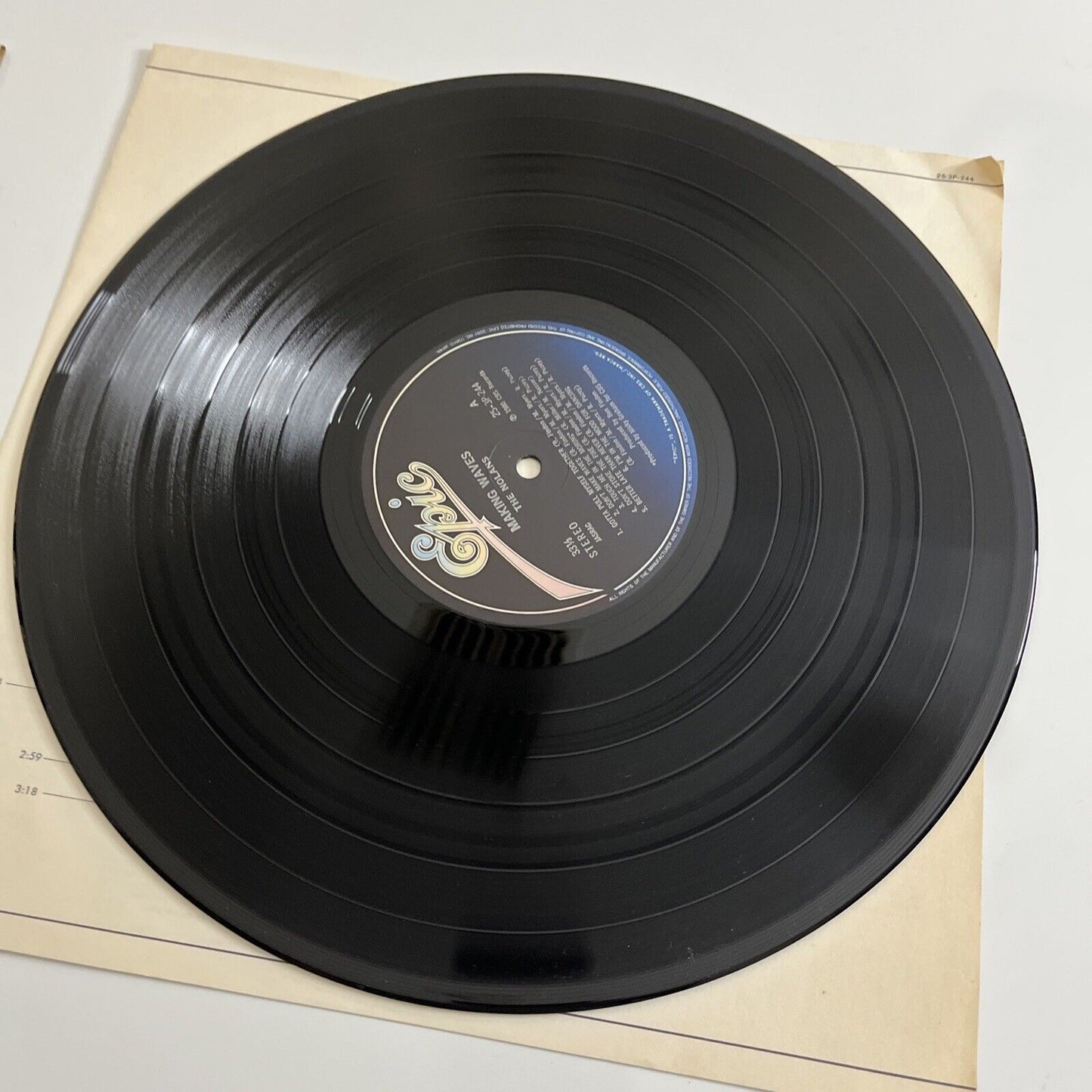 The Nolans – Making Waves LP Vinyl Record 1980  25-3P-244