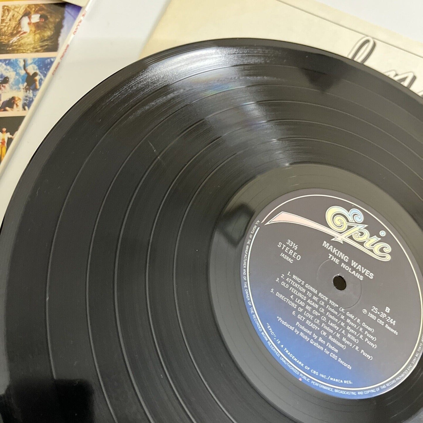 The Nolans – Making Waves LP Vinyl Record 1980  25-3P-244