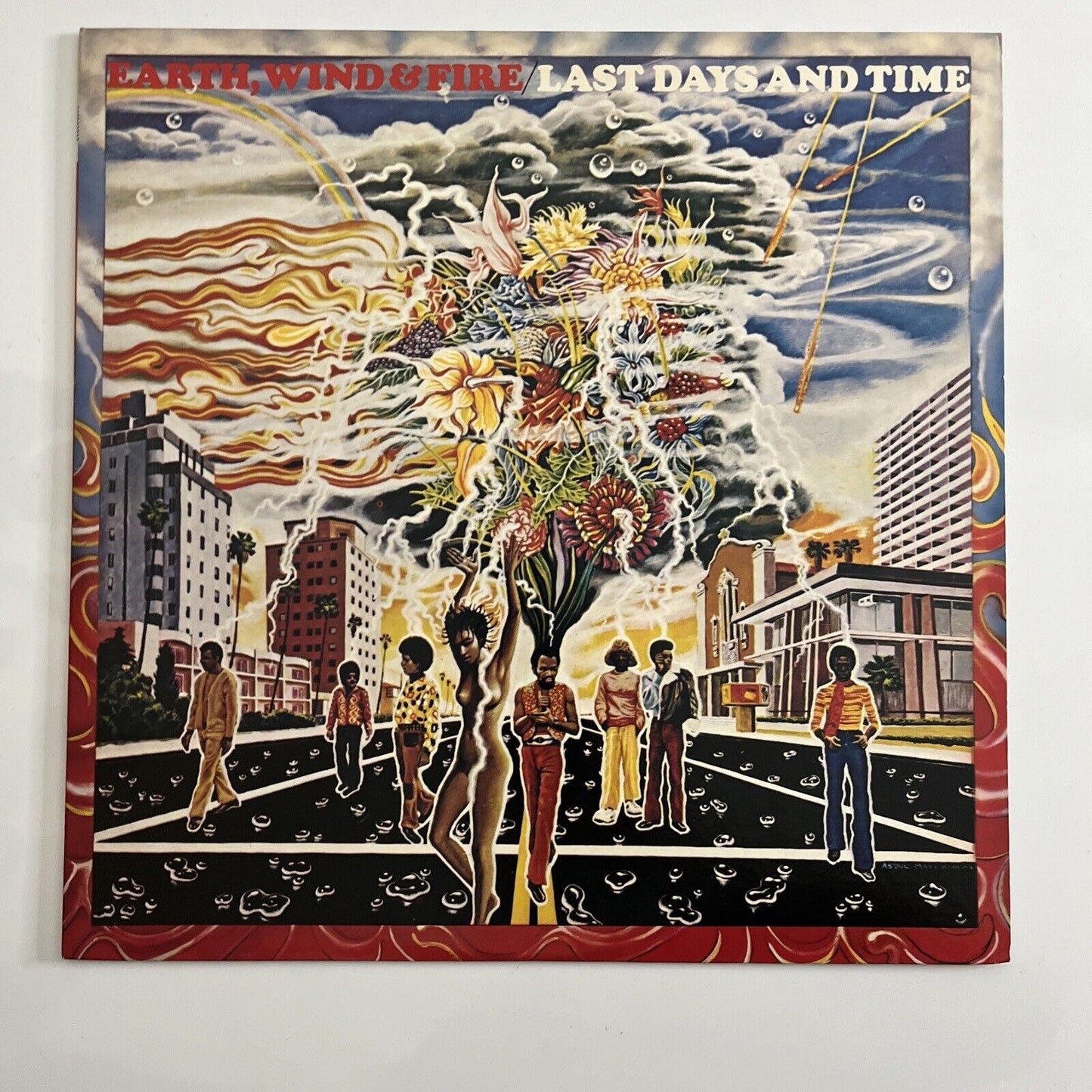 Earth Wind & Fire - Last Days And Time LP Vinyl Record 1978 25AP-1200