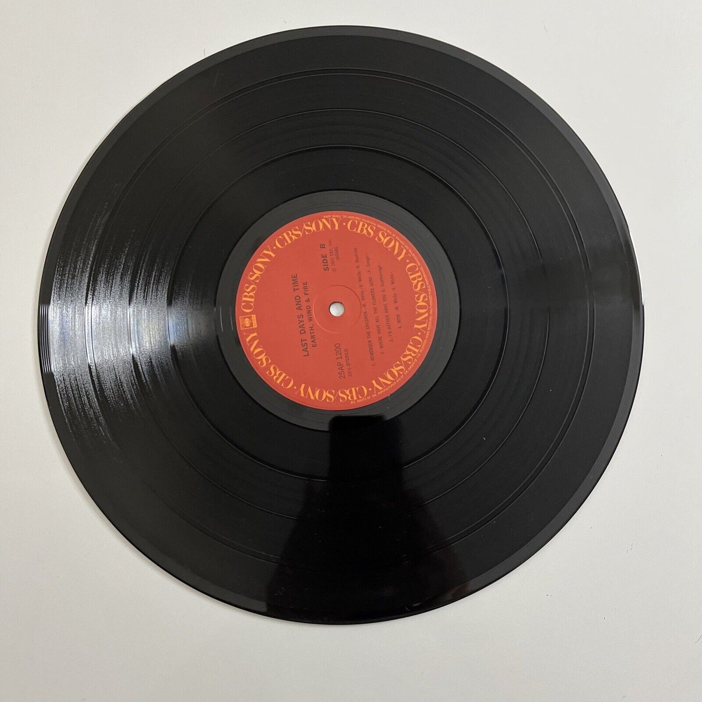 Earth Wind & Fire - Last Days And Time LP Vinyl Record 1978 25AP-1200