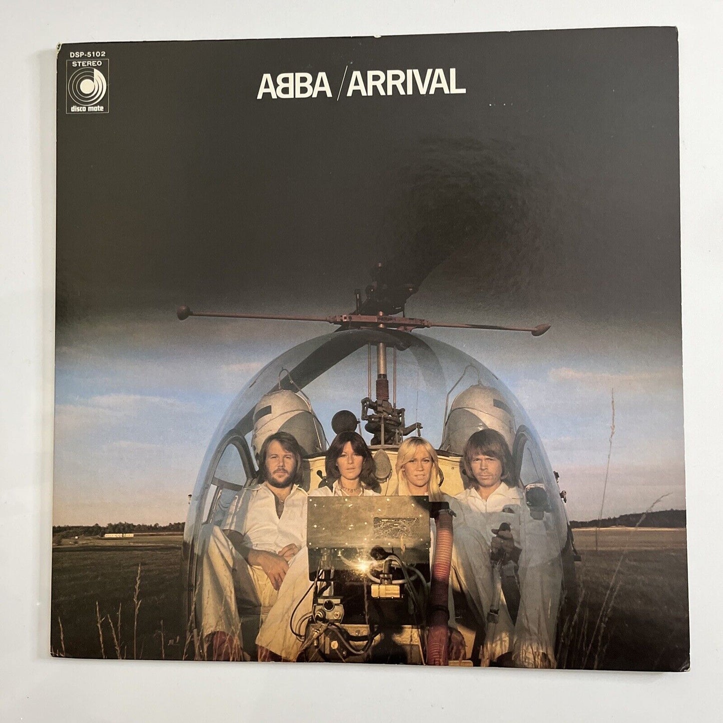 ABBA Arrival LP 1976 Vinyl Record with Liner DSP-5102