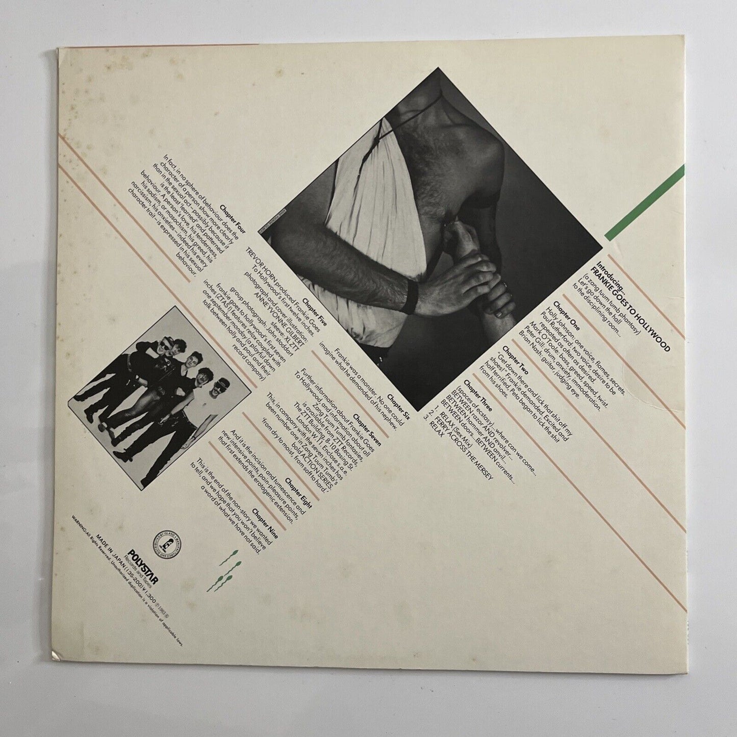 Frankie Goes To Hollywood - Relax 1984 12" Vinyl Record 45 RPM 13S-200