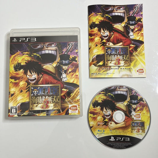 One Piece Kaizoku Musou 3  Sony PlayStation 3 PS3 JAPAN Game Complete