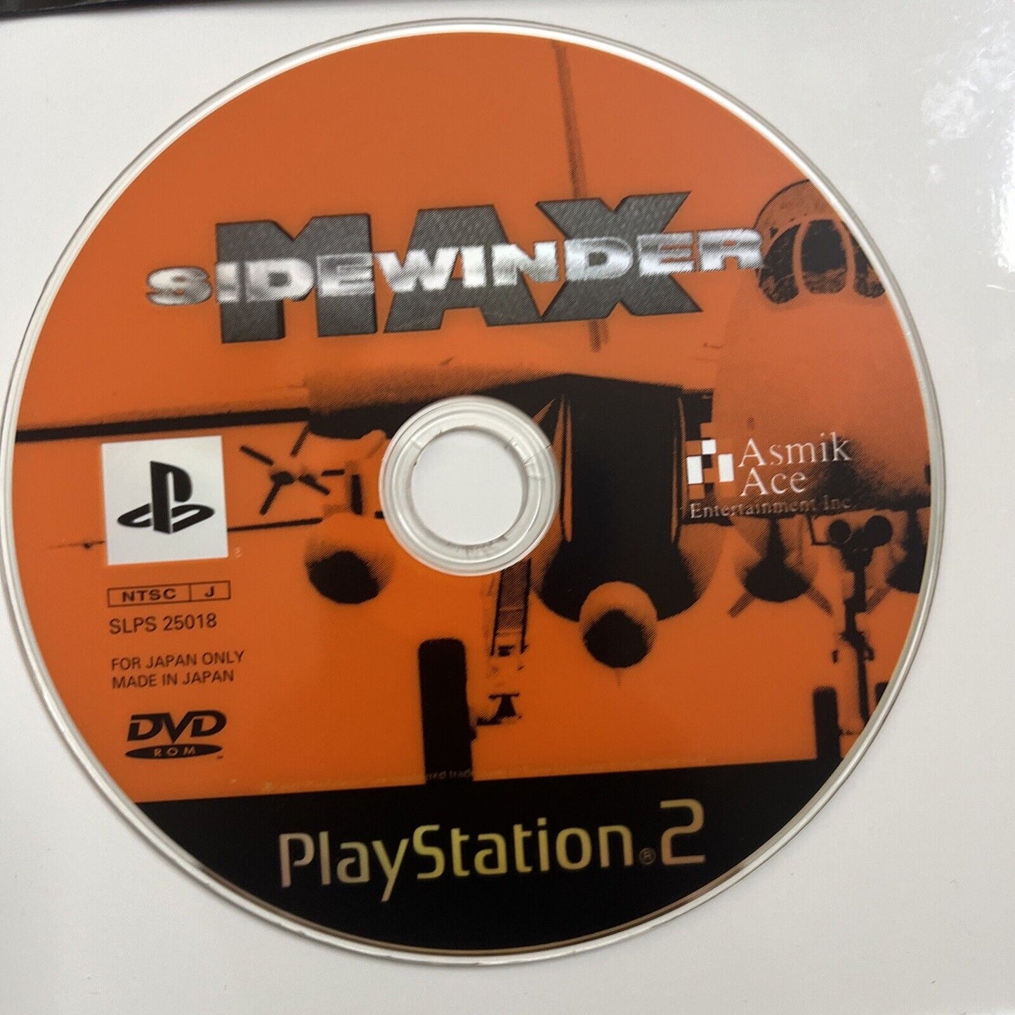 Sidewinder Max  Sony PlayStation PS2 NTSC-J JAPAN Flight Combat Game Complete