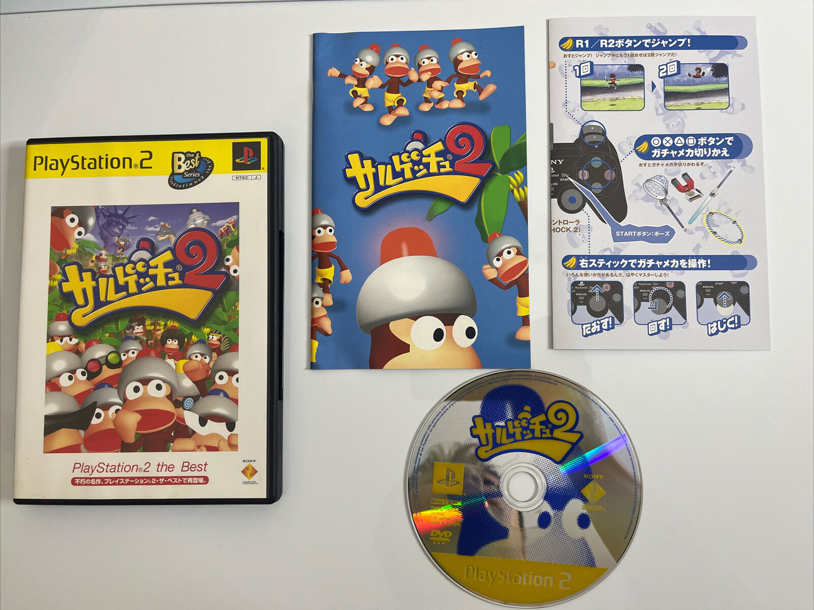 Ape Escape 2: Saru Get You 2 Sony PlayStation PS2 NTSC-J JAPAN Game Co –  Retro Unit