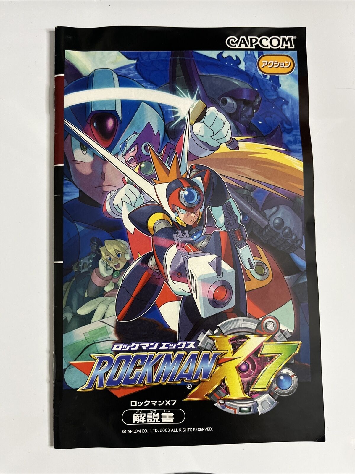 Rockman X7 Megaman Sony PlayStation PS2 NTSC-J JAPAN 2003 Game Complete