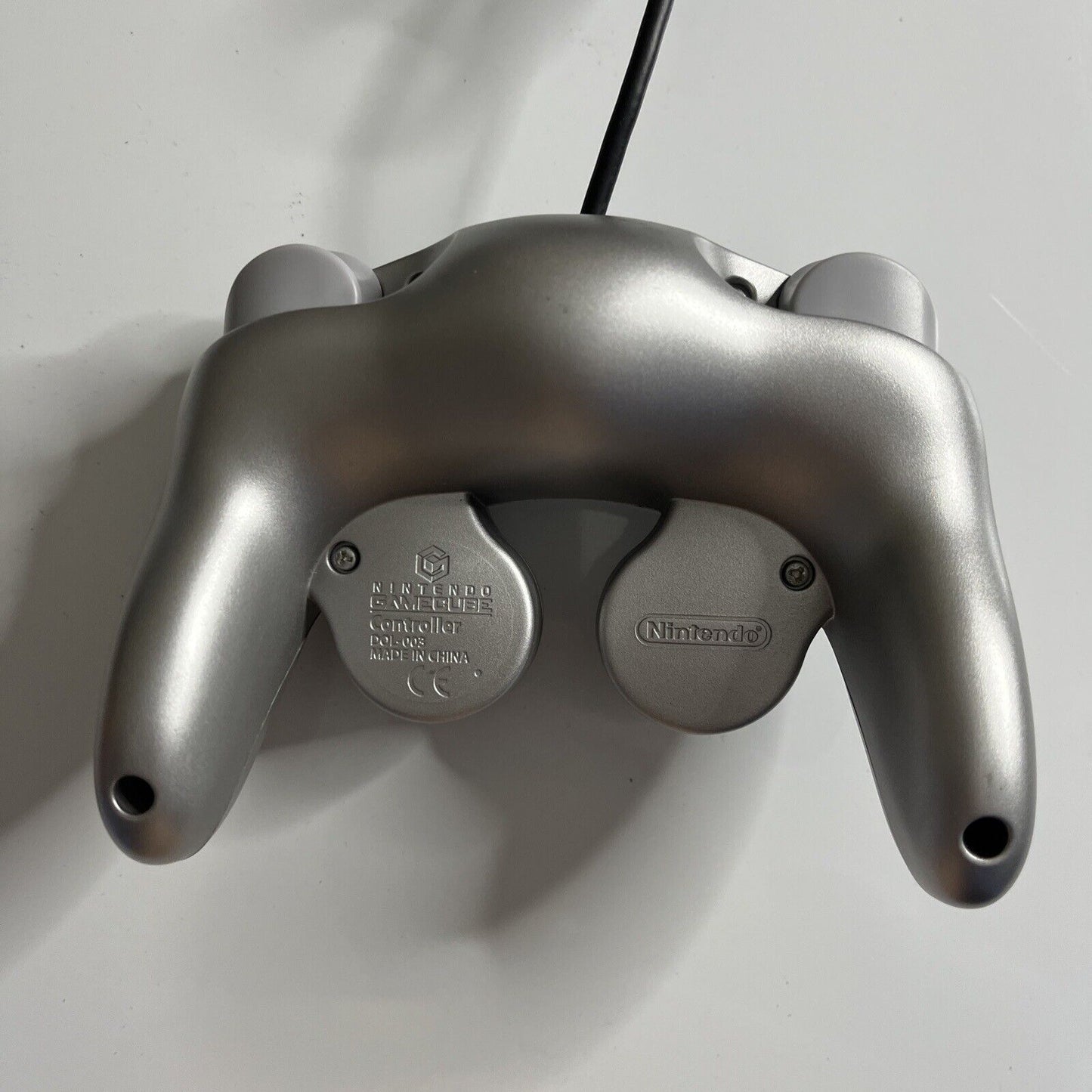 Official Nintendo GameCube Controller Silver - Genuine Tested and Cleaned
