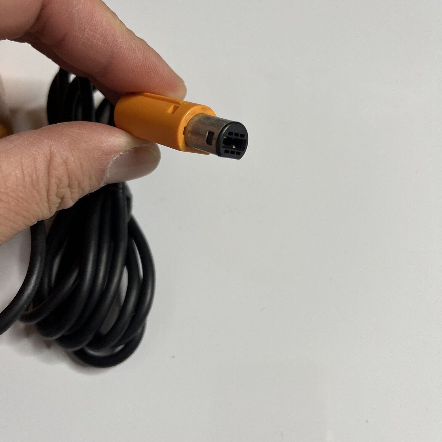 Official Nintendo GameCube Controller Orange Genuine Tested and Cleaned