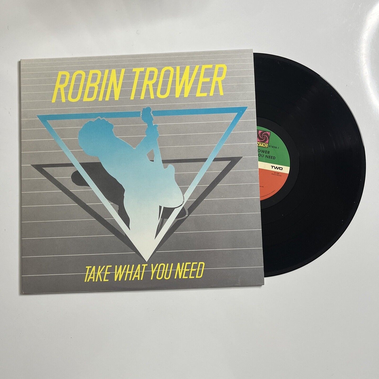 Take What You Need by Robin Trower LP 1988 Vinyl Record Atlantic