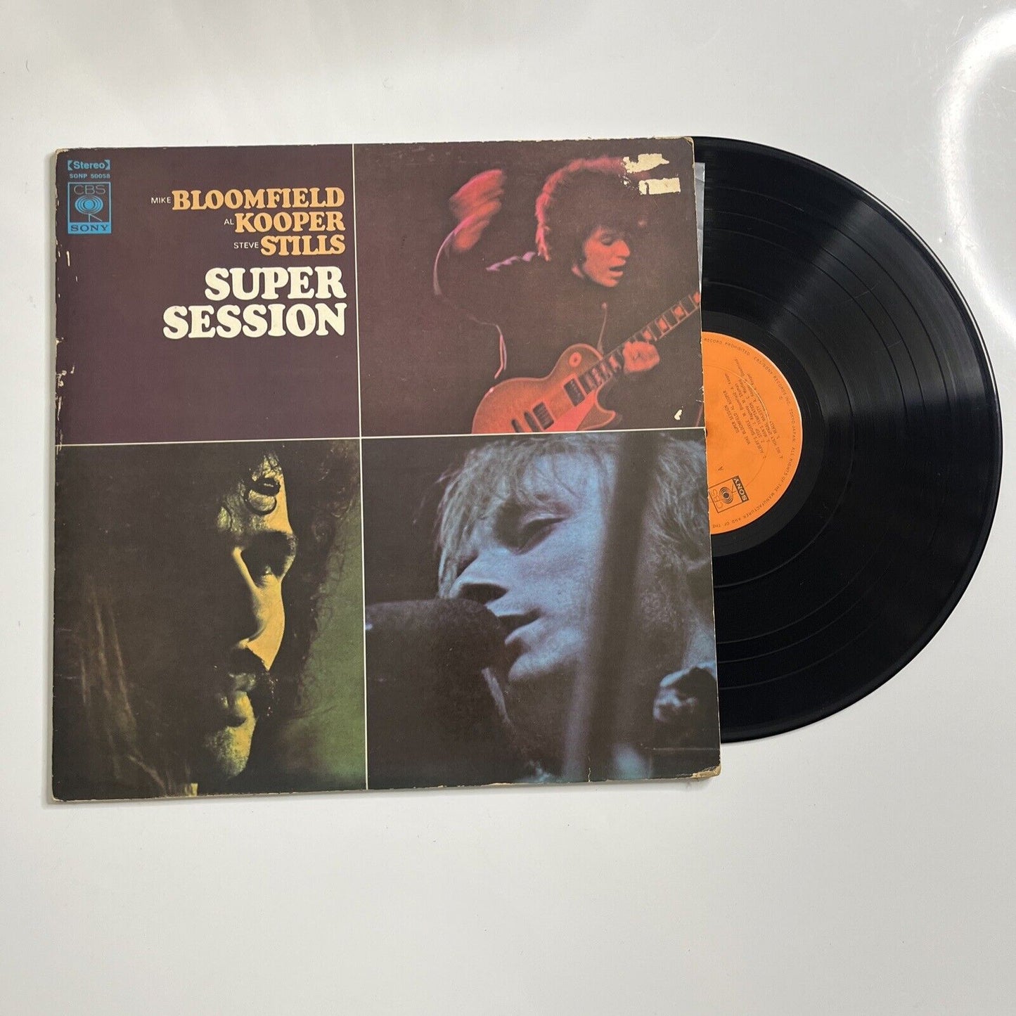 Mike Bloomfield / Al Kooper / Steve Stills – Super Session LP 1968 SONP 50058