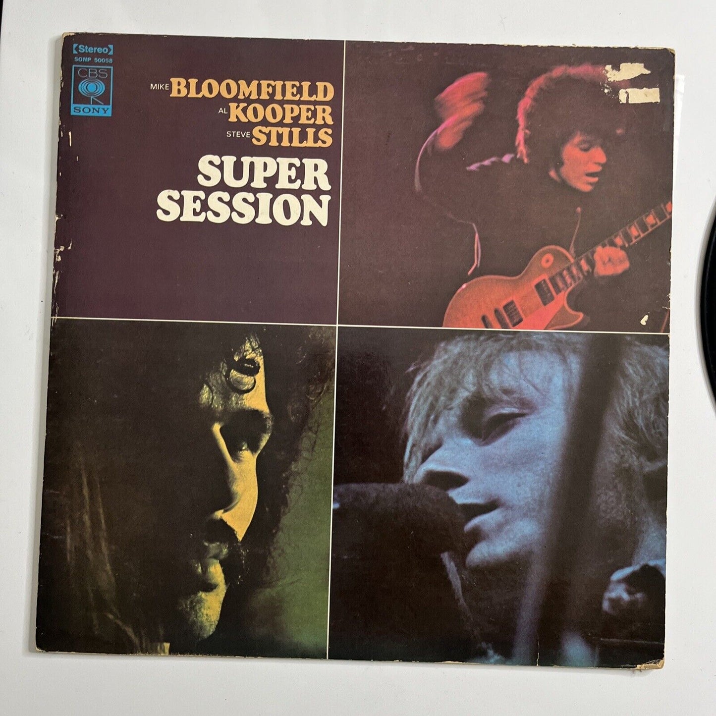 Mike Bloomfield / Al Kooper / Steve Stills – Super Session LP 1968 SONP 50058