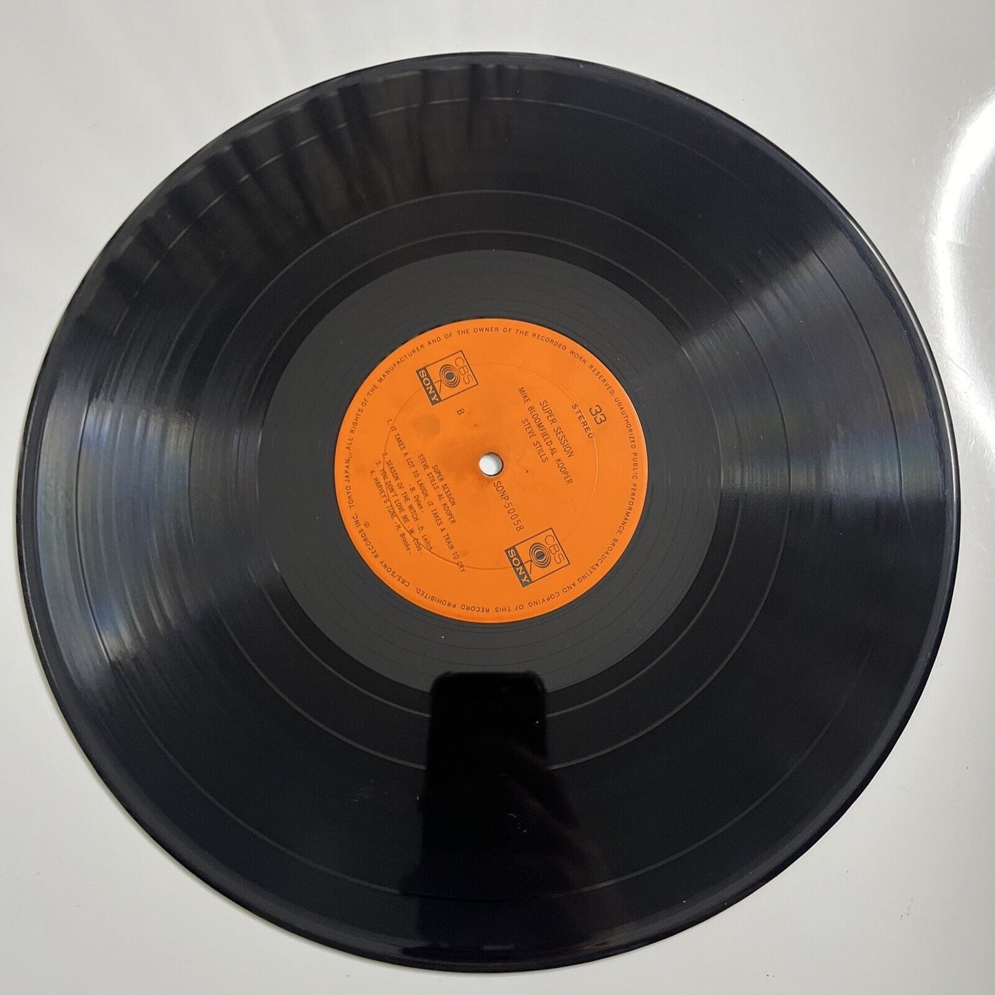 Mike Bloomfield / Al Kooper / Steve Stills – Super Session LP 1968 SONP 50058