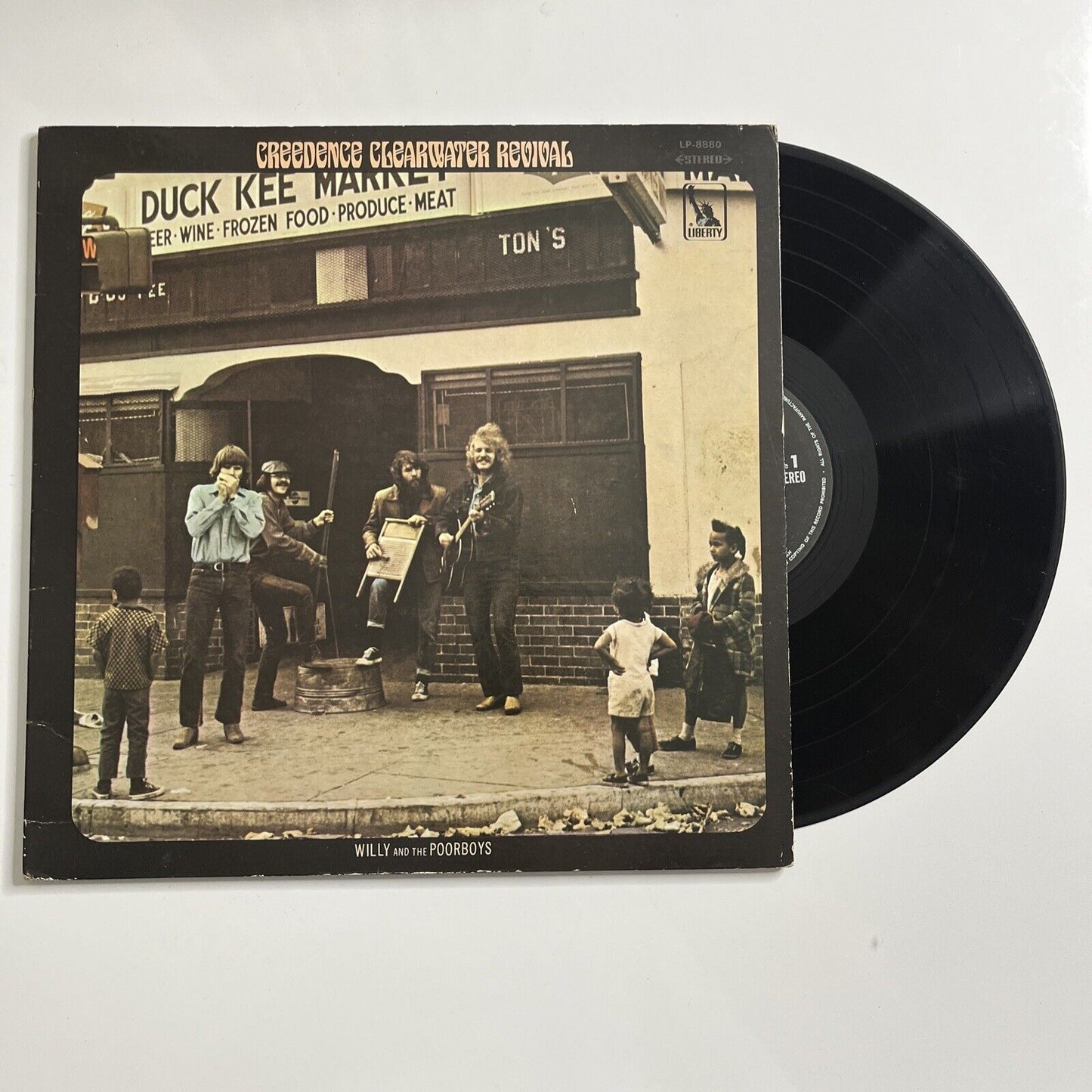 Creedence Clearwater Revival - Willy And The Poorboys LP Vinyl 1969 Gatefold