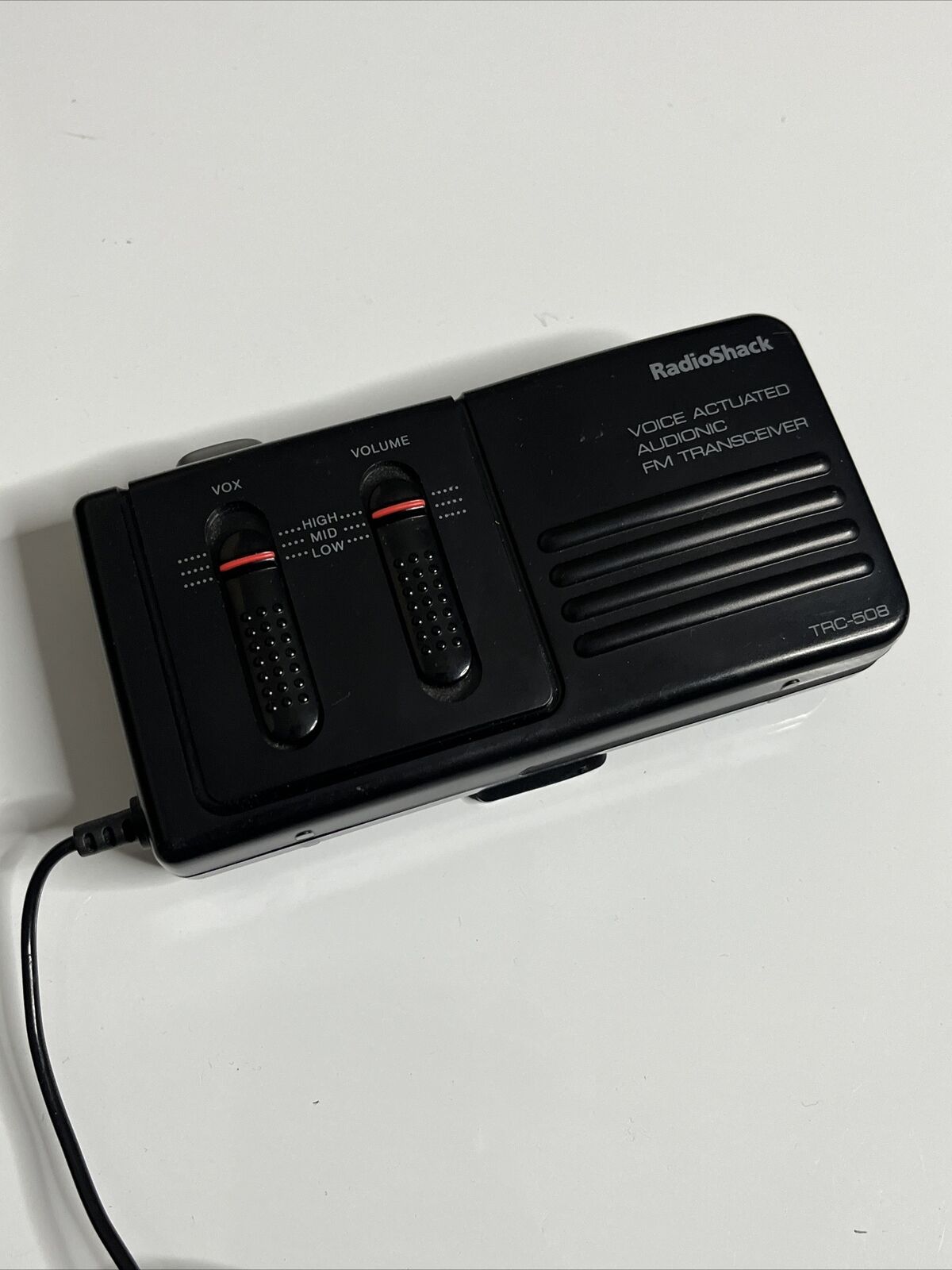 RadioShack Voice Activated Audionic FM Transmitter TRC-508 Untested