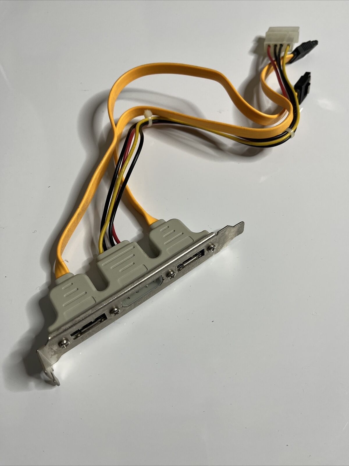 2 Ports SATA to eSATA + IDE 4 Pin Power Slot Cable