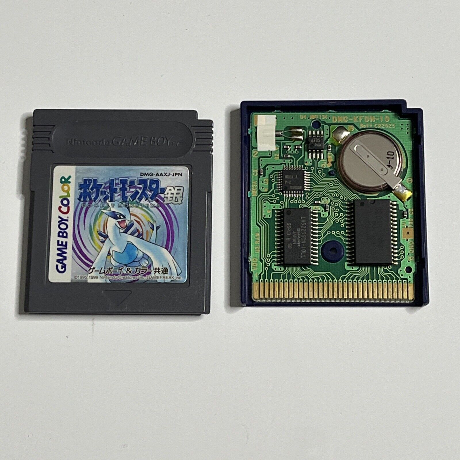 Pokemon Silver Nintendo Gameboy Color GBC JAPAN Game Genuine Cartridge Retro Unit Pokemon Silver Nintendo Gameboy Color GBC JAPAN Game Genuine Cartridge Retro Unit