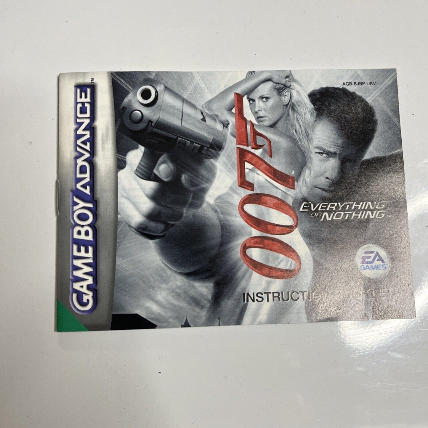 James Bond 007 Everything Or Nothing GBA Nintendo Gameboy Advance Game Complete