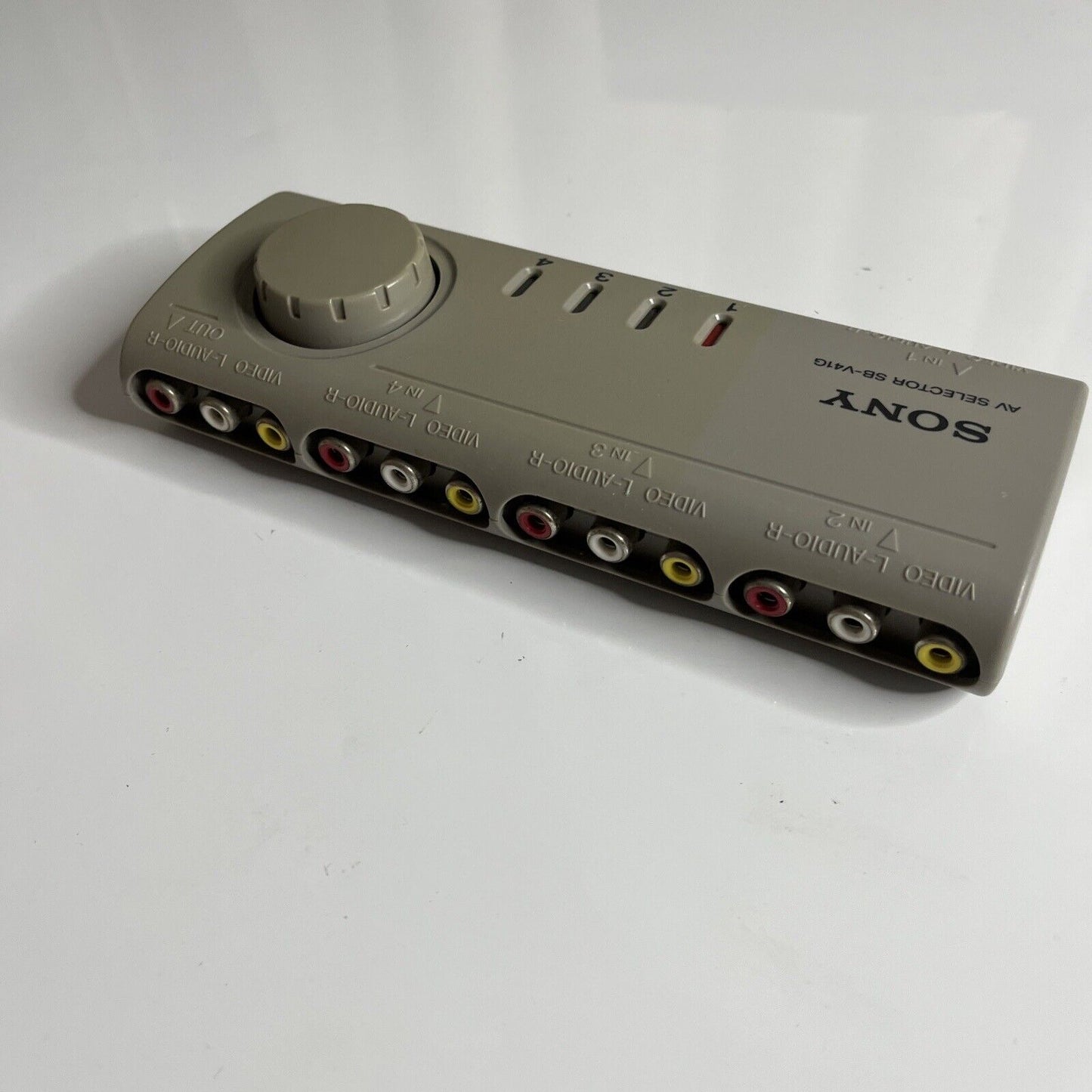 Genuine Sony AV Selector SB-V41G 4 Selection RCA Composite