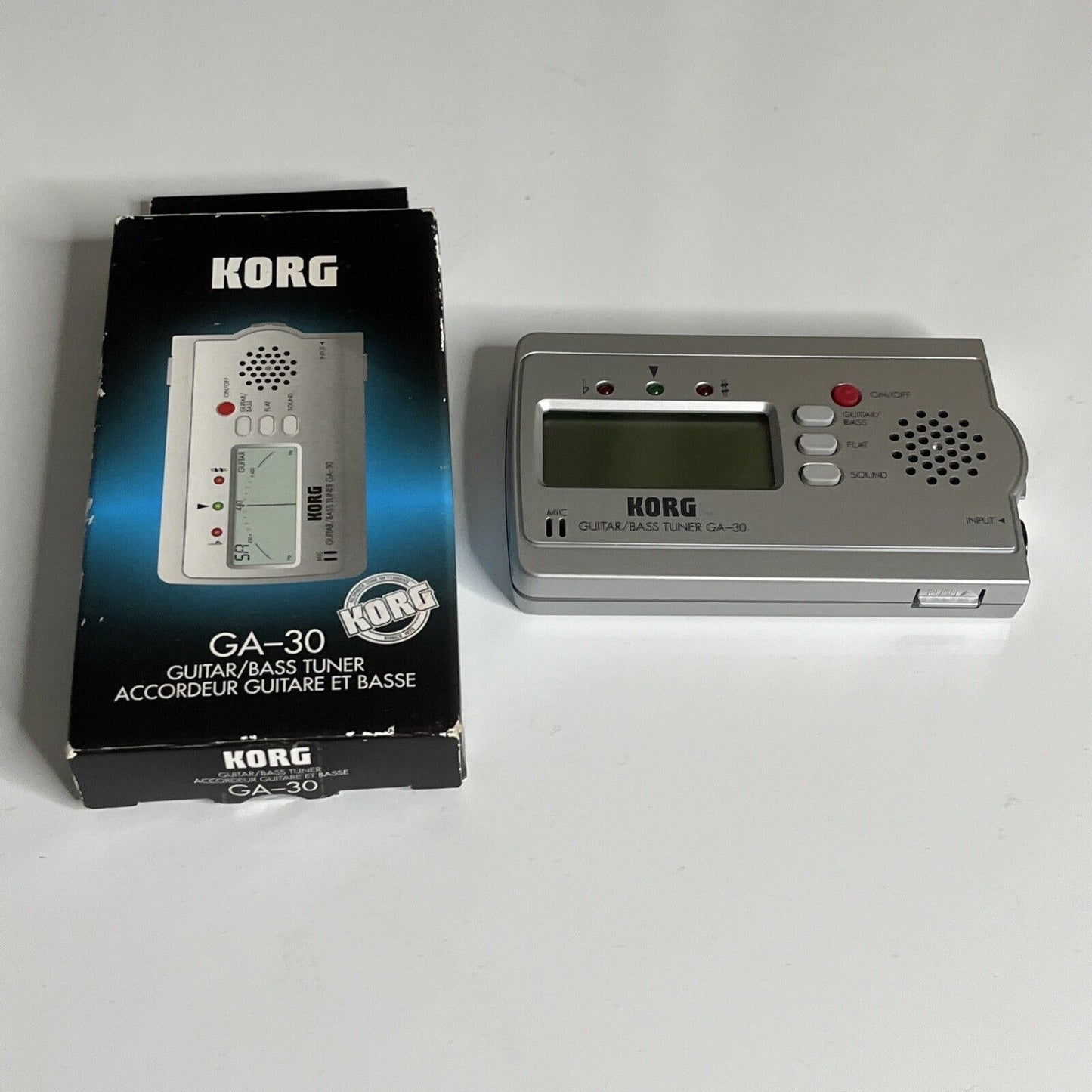 Korg Guitar and Bass Tuner GA-30