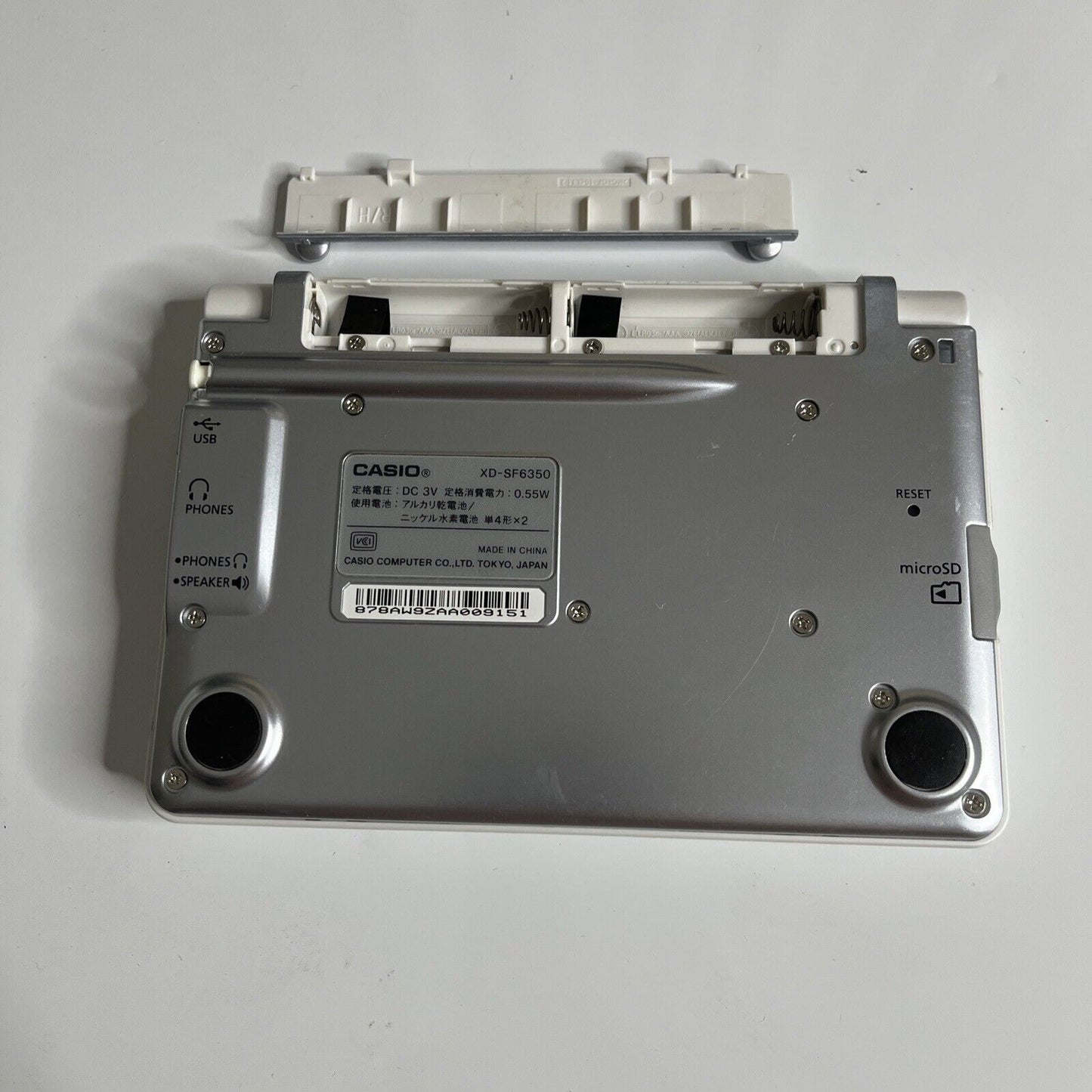 Casio EX-Word Dataplus 4 XD-SF6350 White Japanese English Electronic Dictionary