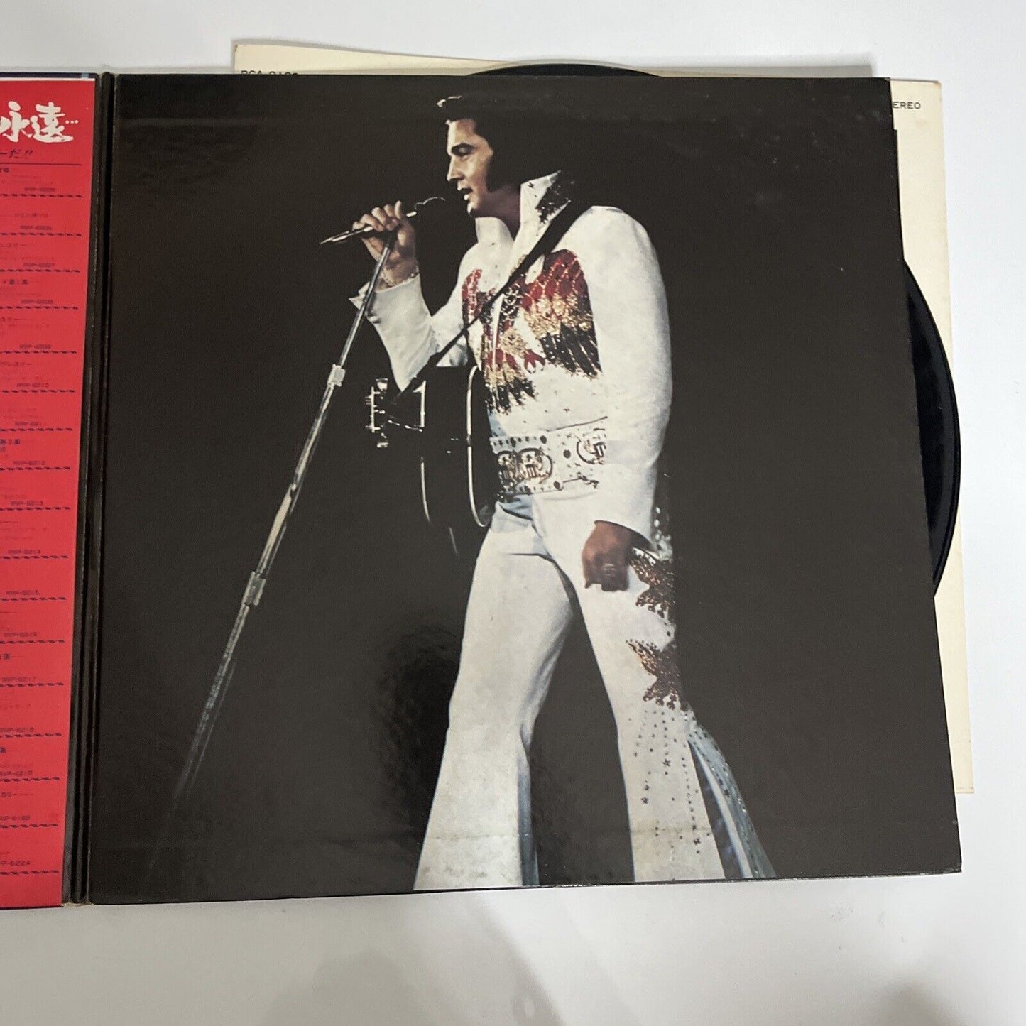 Elvis Presley – Elvis In Concert 2x LP Vinyl Record 1977 Obi Gatefold RCA-9139