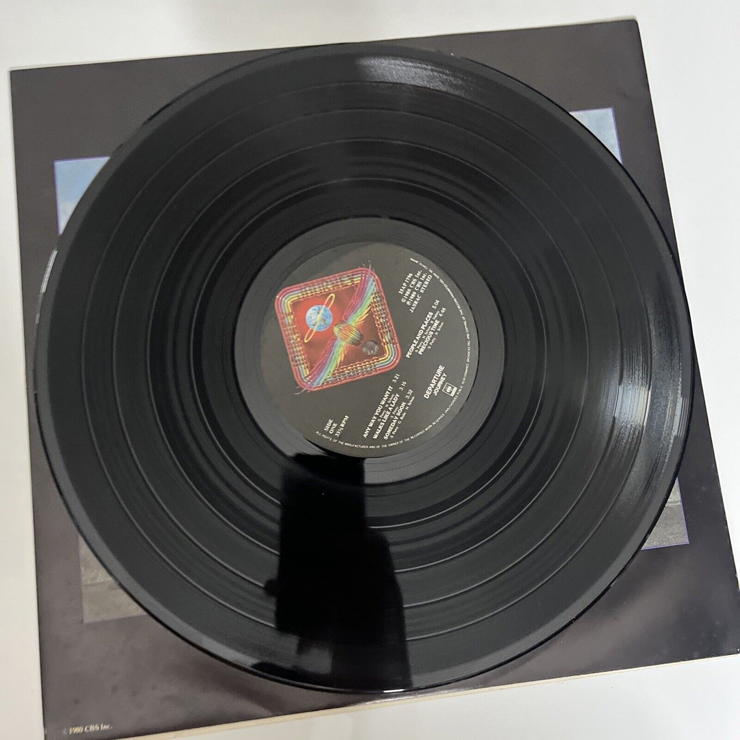 Journey - Departure LP 1980 Vinyl Record 25AP 1796 with Inserts