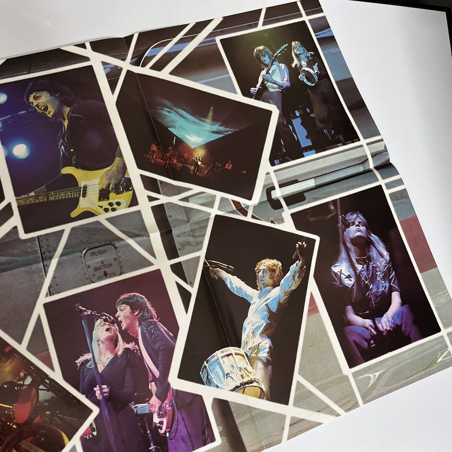 Wings Over America 3x LP Vinyl Record 1976 Gatefold Poster SWCO-11593