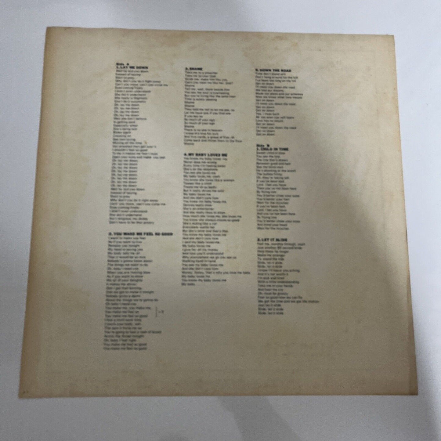 Ian Gillan Band – Child In Time LP 1976 Vinyl Record Gatefold MWF 1005