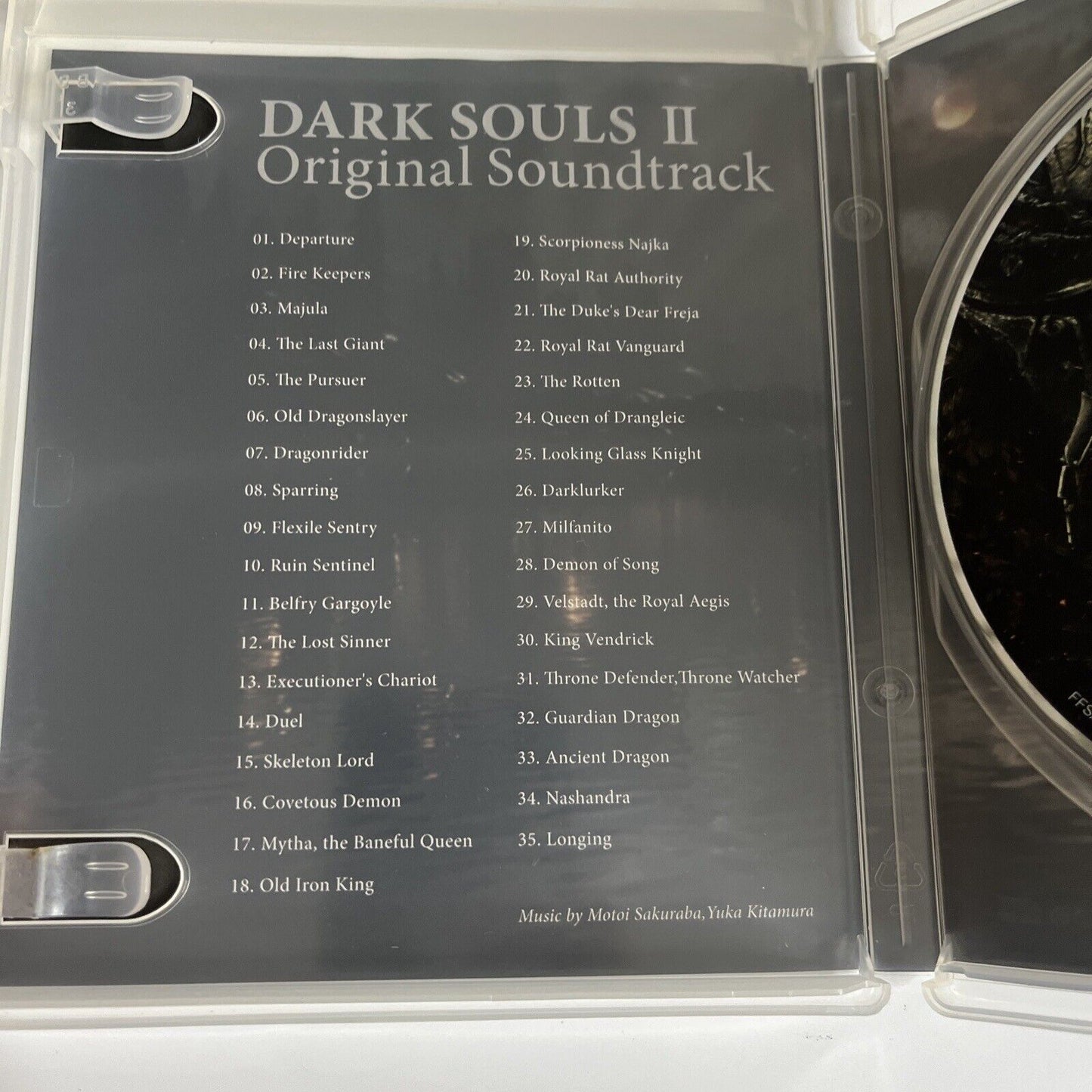 Dark Souls II Original Soundtrack (CD, 2014) includes Map FFSA-ST005