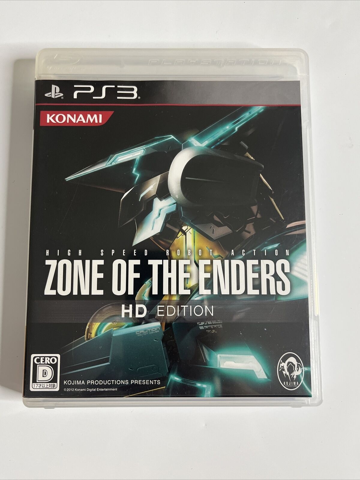 Zone Of The Enders HD Edition Sony PlayStation 3 PS3 JAPAN Konami Game Complete